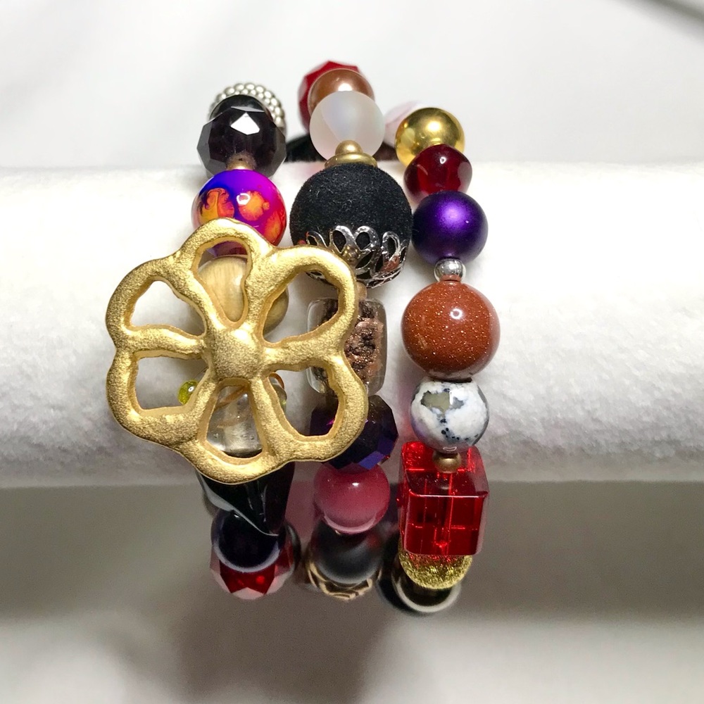Handmade Bracelet With Vintage and Modern Elements (NB78-3H) New Without Tags - Picture 3 of 10